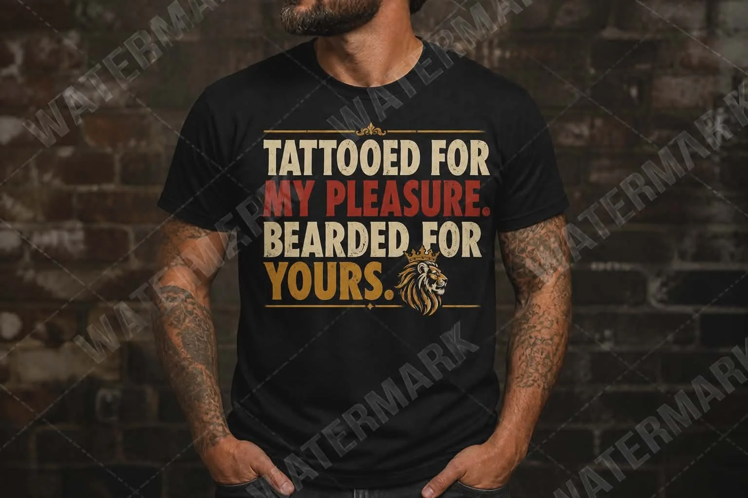 Tattooed & Bearded T-Shirt