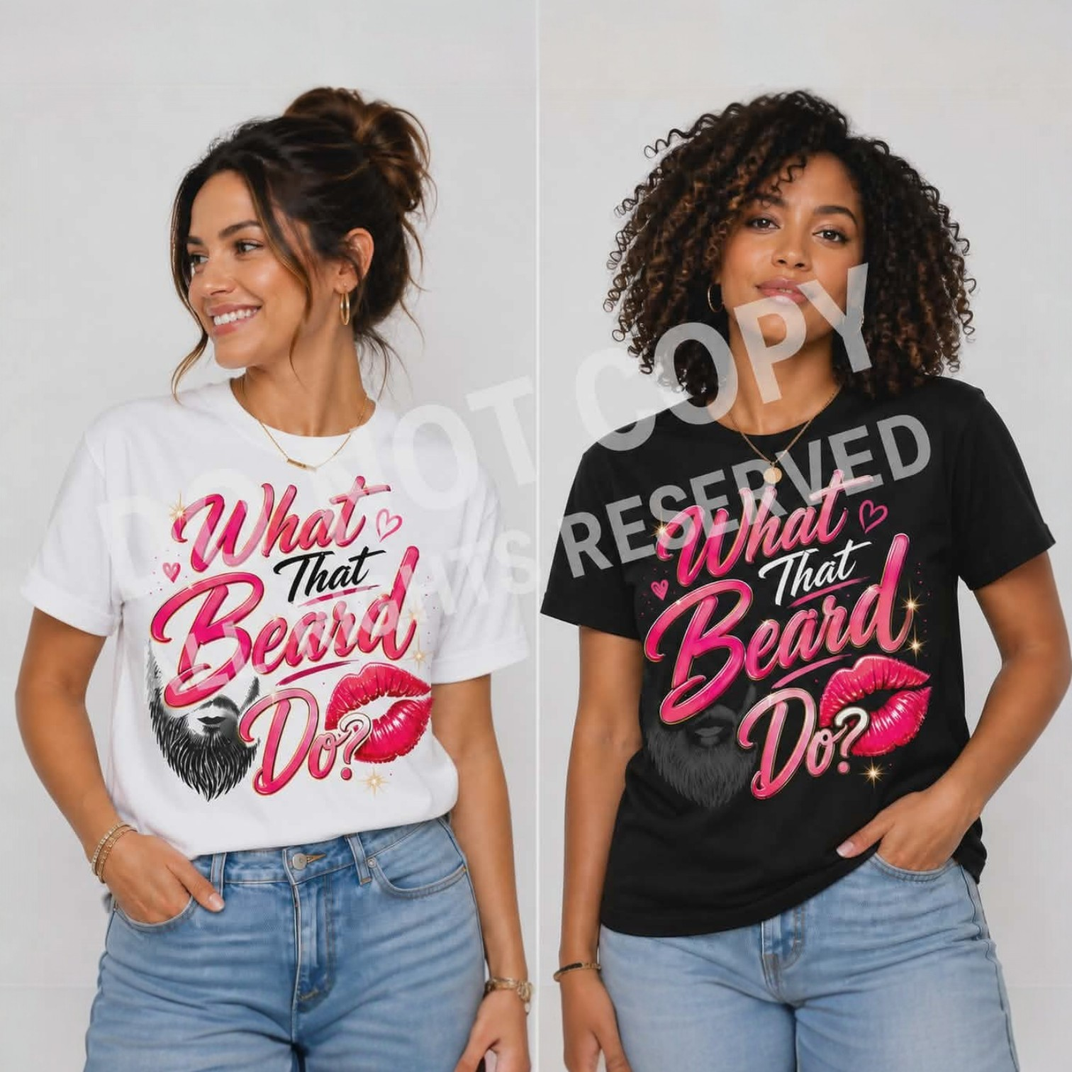 Vibrant What That Beard Do T-Shirt