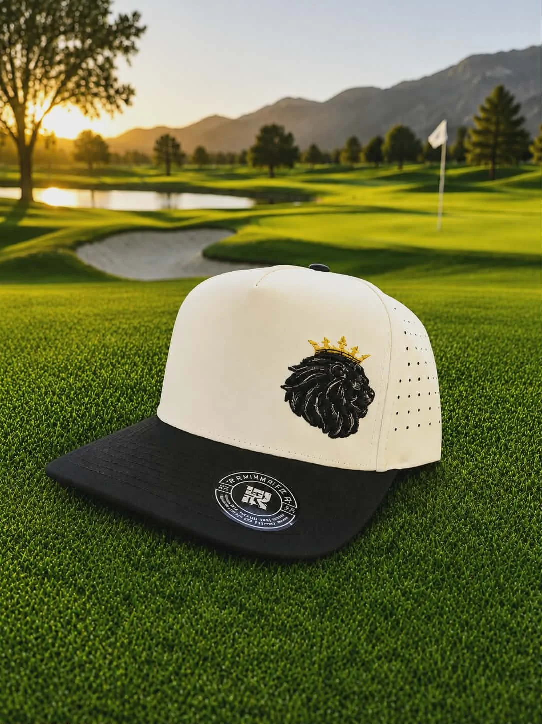 HoleKings Lion Perforated Snapback