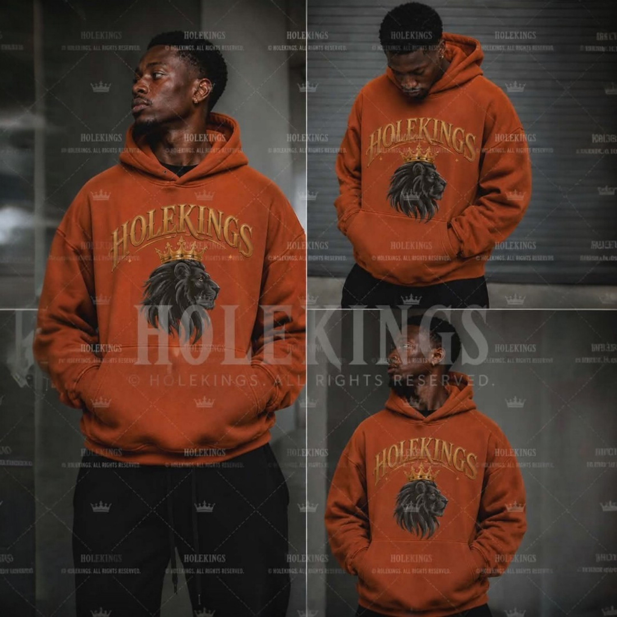 HoleKings Lion Hoodie