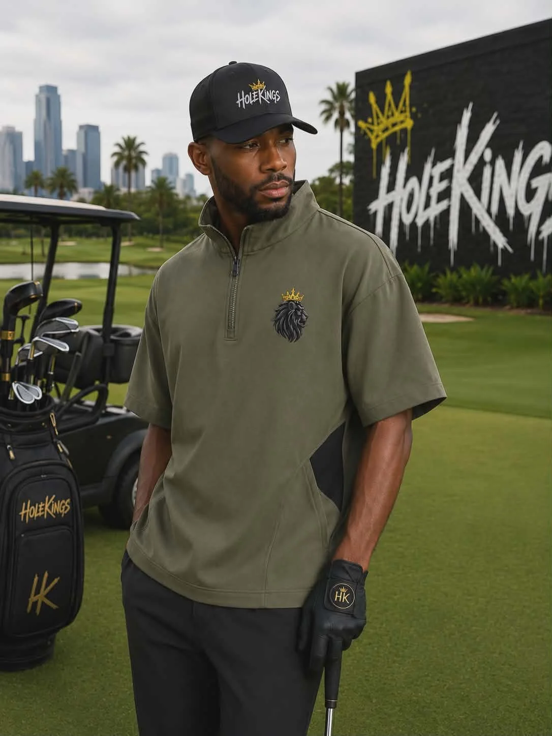 Summer Half-zip Quick-Dry Golf Pullover