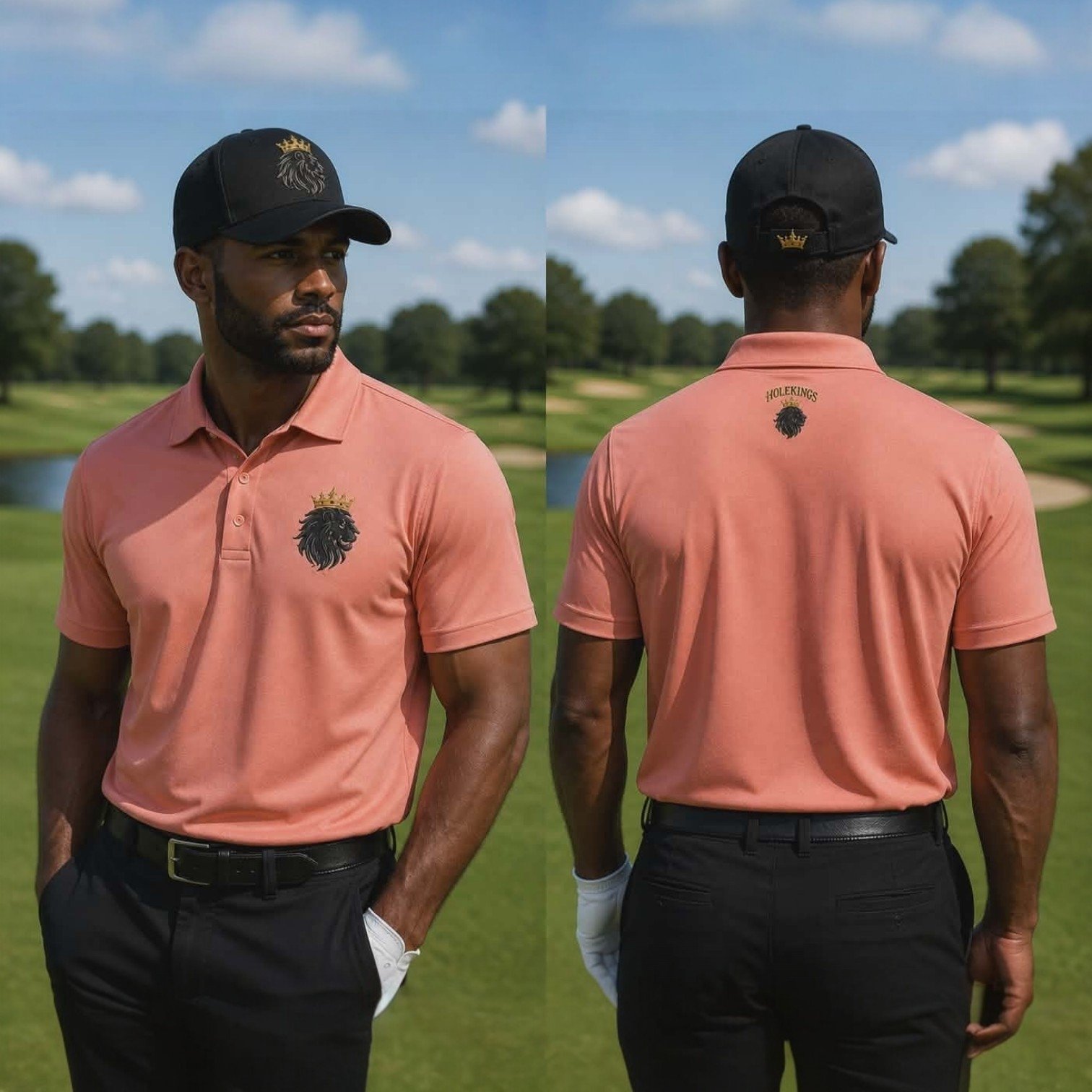 HoleKings Prestige Lightweight Golf Polo