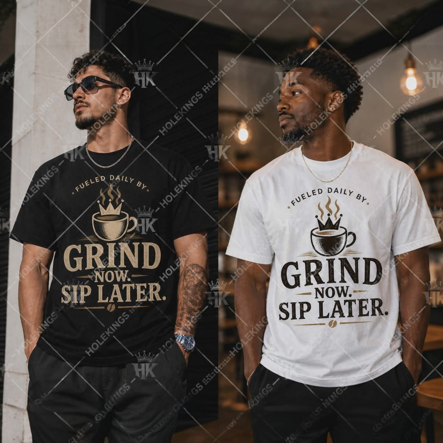 Grind Now, Sip Later T-Shirt