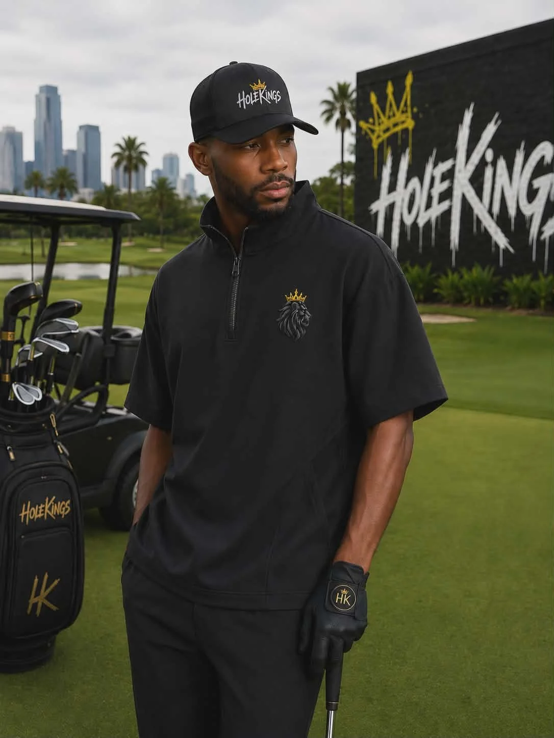Summer Half-zip Quick-Dry Golf Pullover