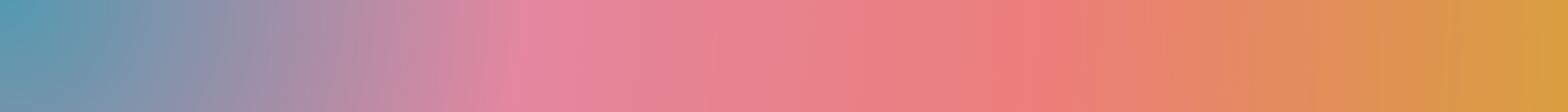 A blurred gradient background transitioning from teal to pink to orange.