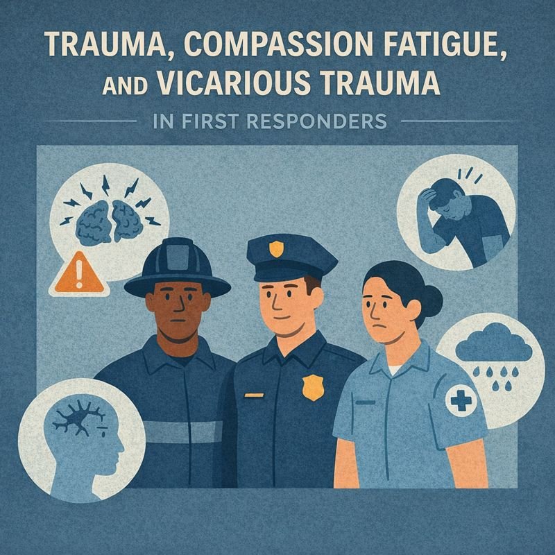 Trauma, Compassion Fatigue, and Vicarious Trauma in First Responders