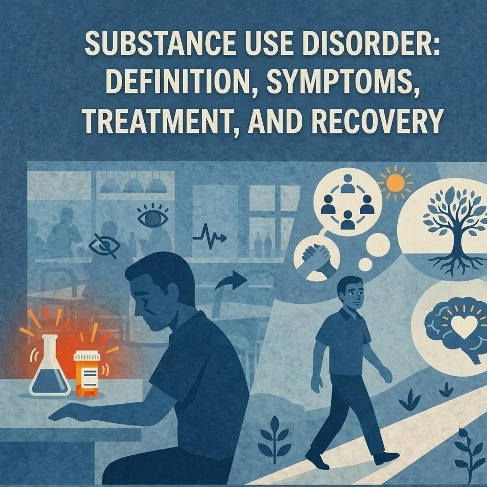 Substance Use Disorder: Definition, Symptoms, Treatment, and Recovery