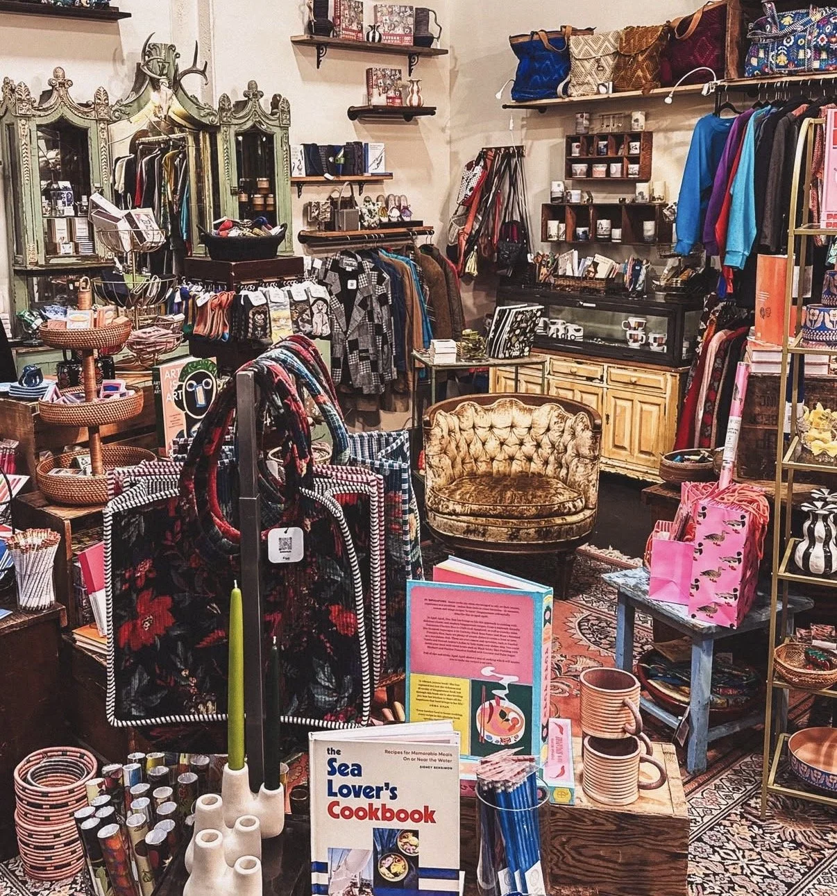  White Buffalo  
50 Sims Ave 
Vintage, home goods 
Hours and contact via website