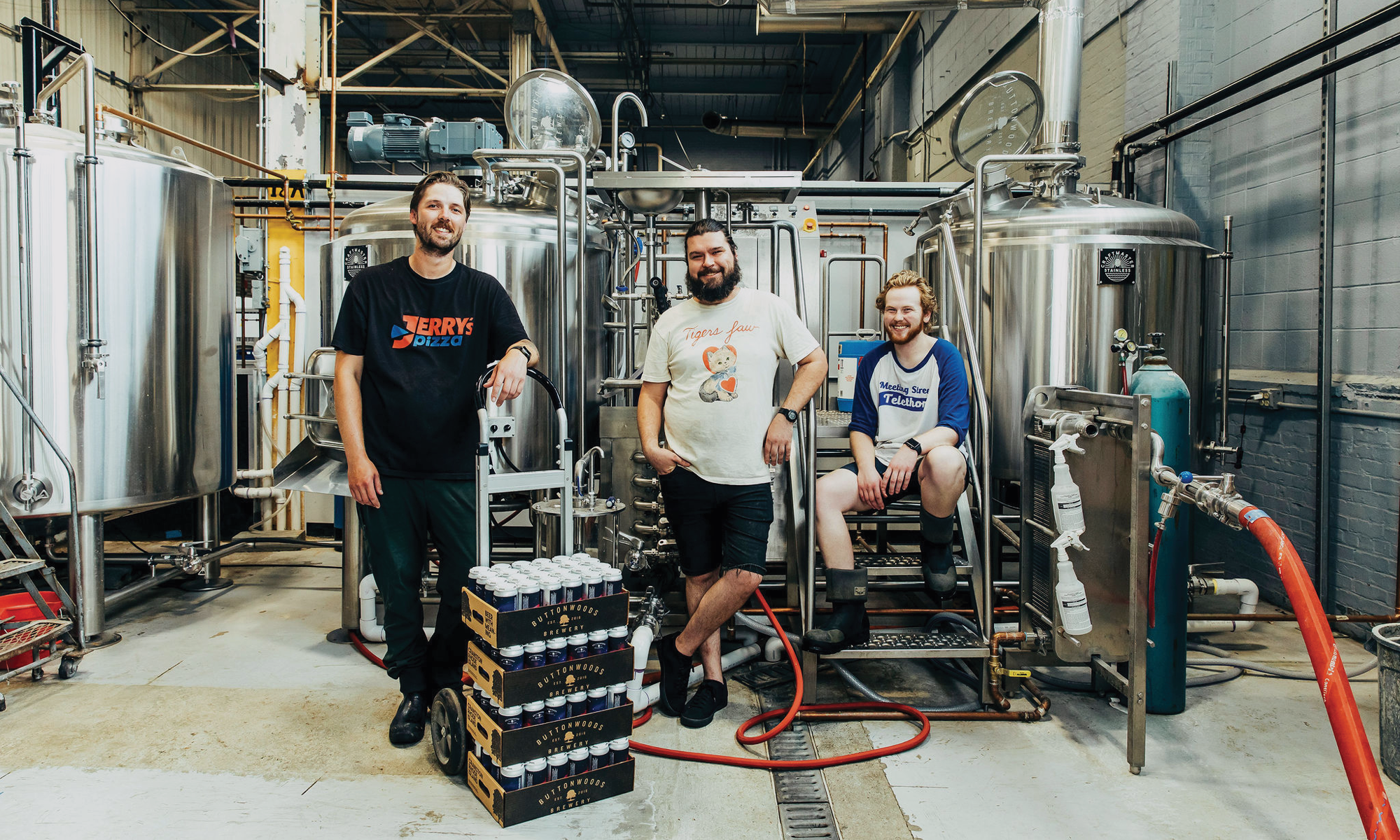  Buttonwoods Brewery  
50 Sims Ave 
Brewery 
Hours + contact on website