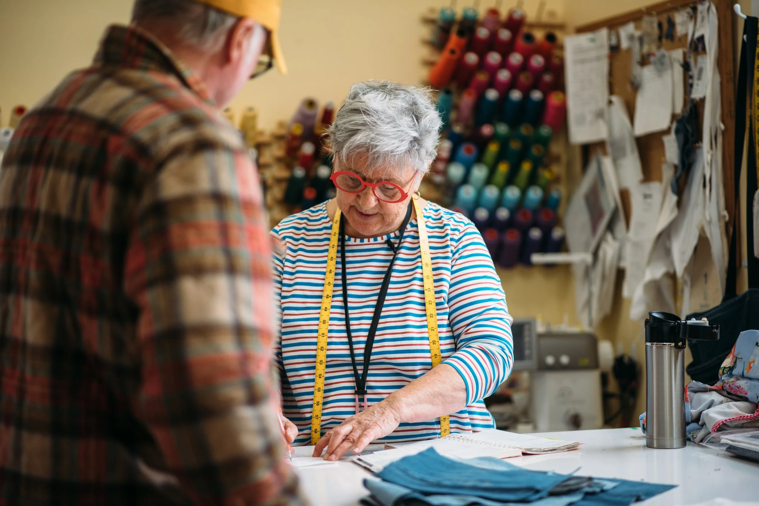  West Side Sewing Studio  
27 Sims Ave 
Sewing classes and shared space 
Private studio, contact via website
