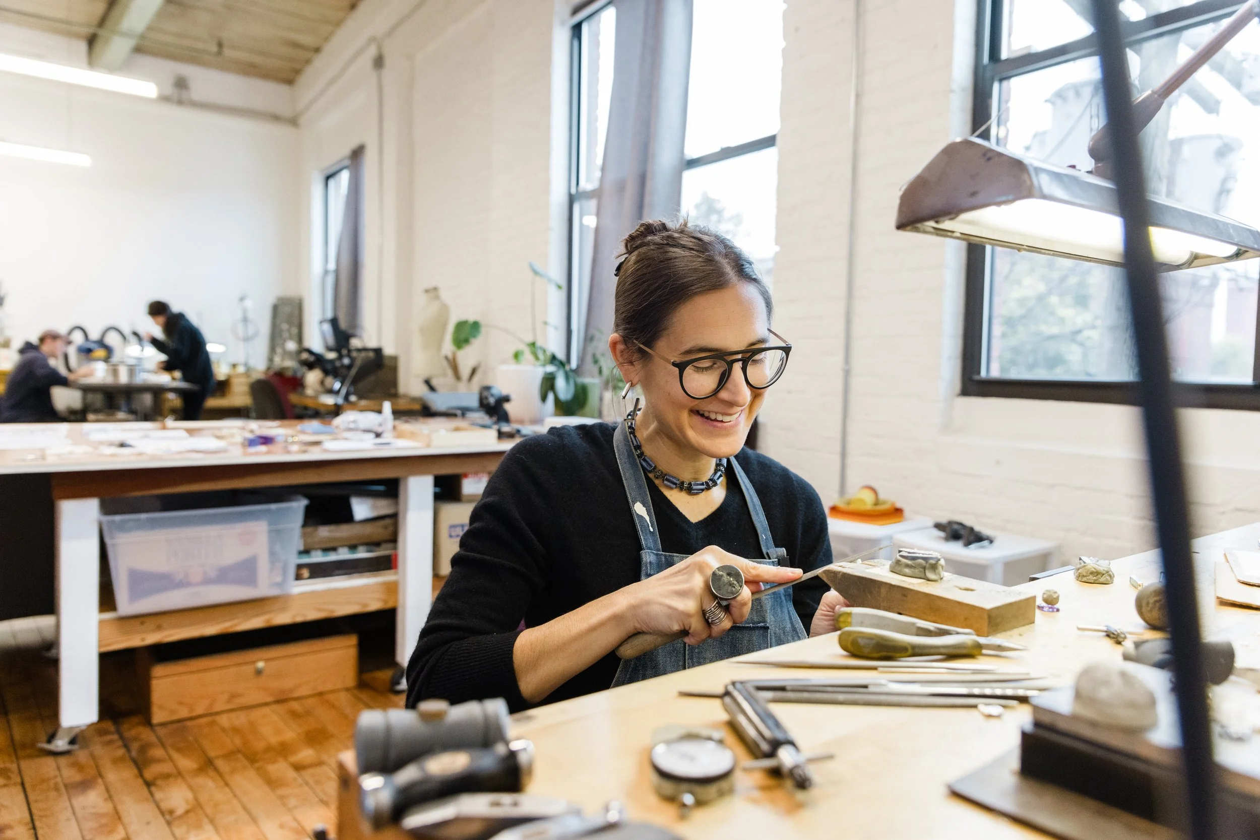 Heather Guidero Jewelry  
50 Sims Ave, Floor 2 
Jewelry and fine objects 
Private studio, contact via website