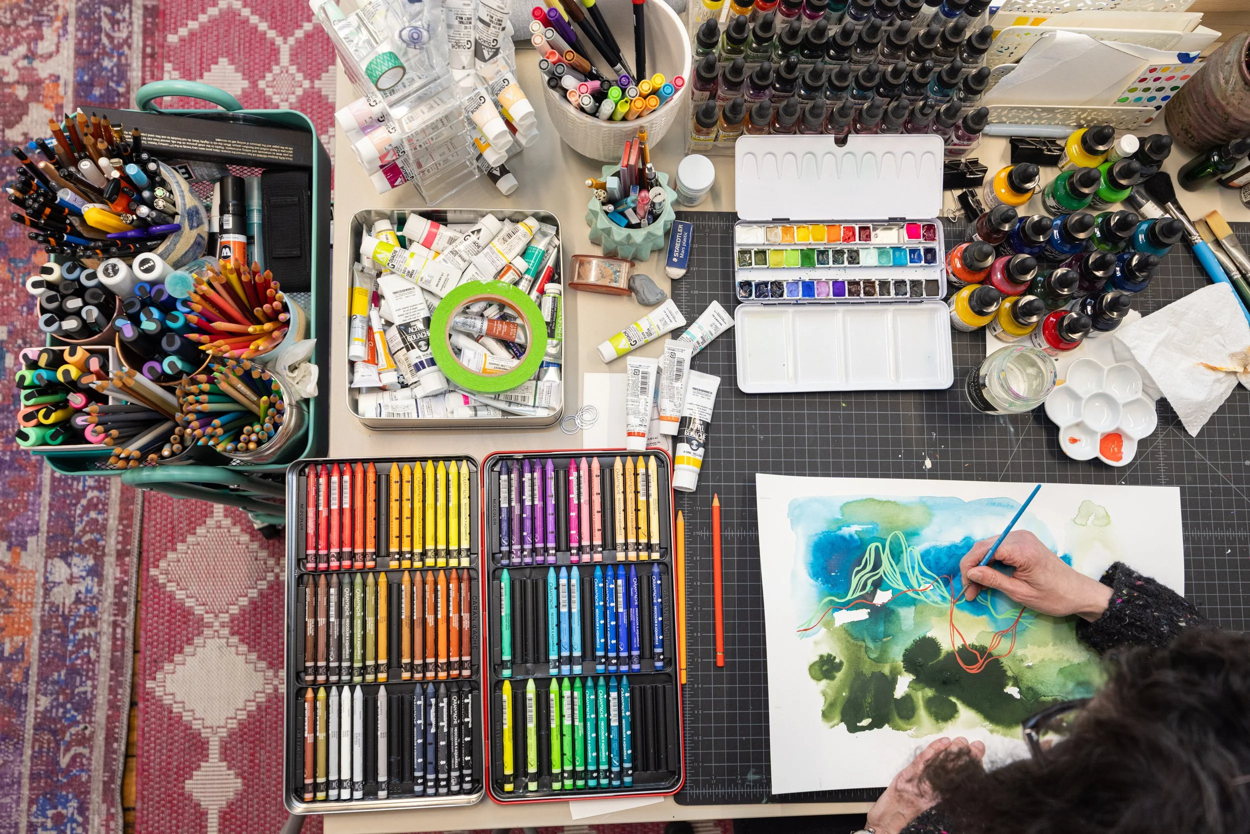  Annalisa Oswald Illustration & Design   
50 Sims Ave, Floor 2 
Artist and designer 
Private studio, contact via website