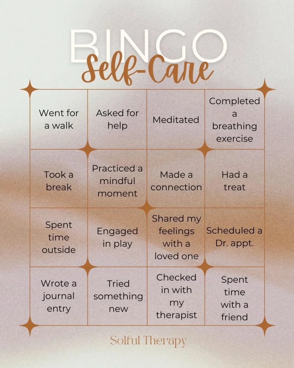 It's a three day weekend!! How many of these squares do you think you'll be able to accomplish this weekend? Bonus points if you complete them with a partner or loved one. 
.
.
.
.
.
.
.
.
.
.
This page is for informational &amp; educational purposes