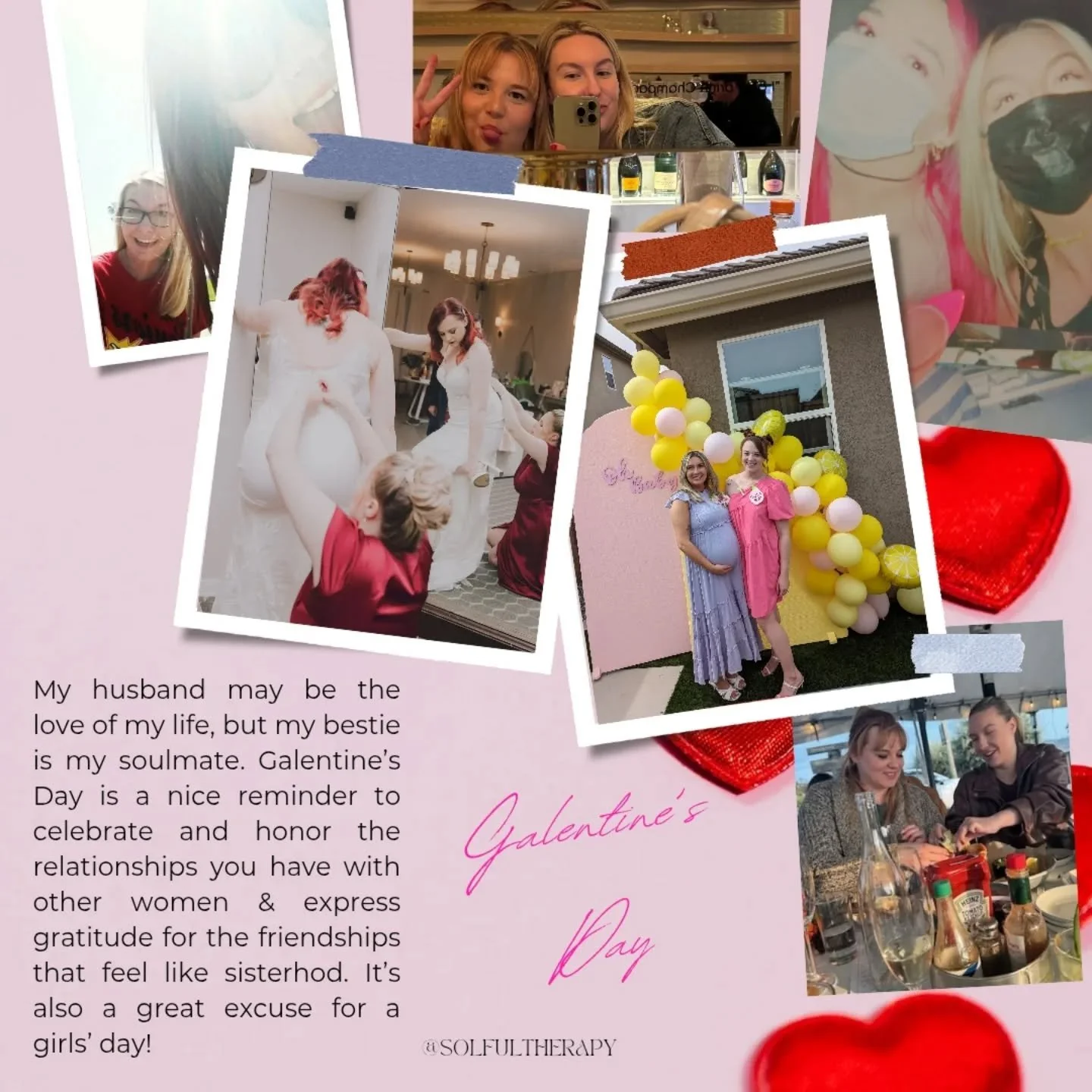 Happy Galentine's Day! 💖💖 This year I'm celebrating 12 years of friendship with my bestie, we have watched each other grow and supported each other through so many phases of life. Women supporting and showing up for each other is so important and p