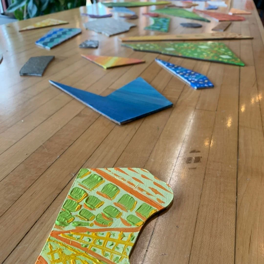painted pieces