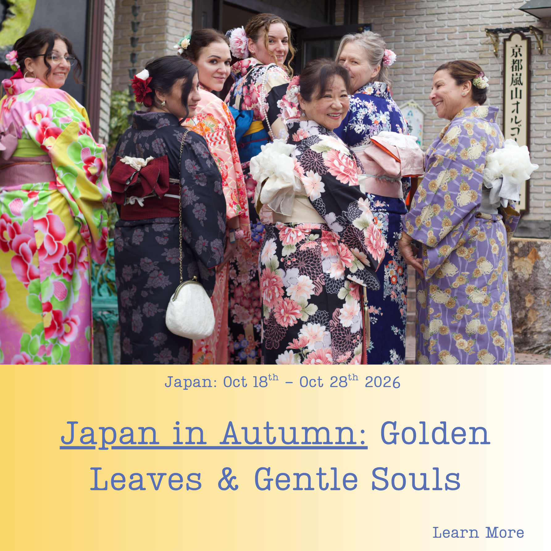 women group travel japan