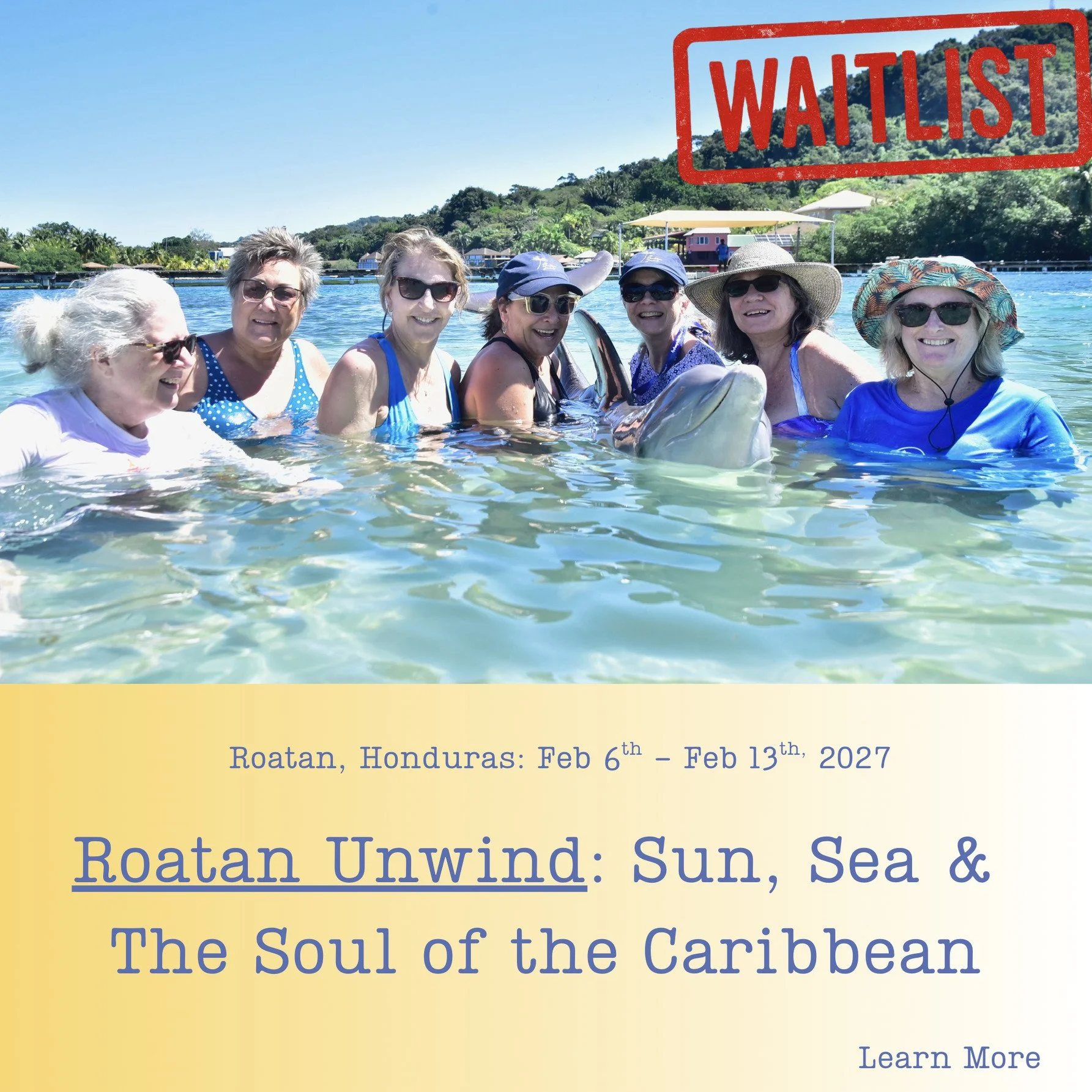 Roatan women travel group dandelion journals — waitlist