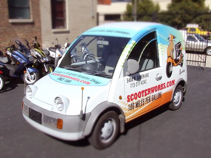 My first wrap - 2007 Scooterworks.com 