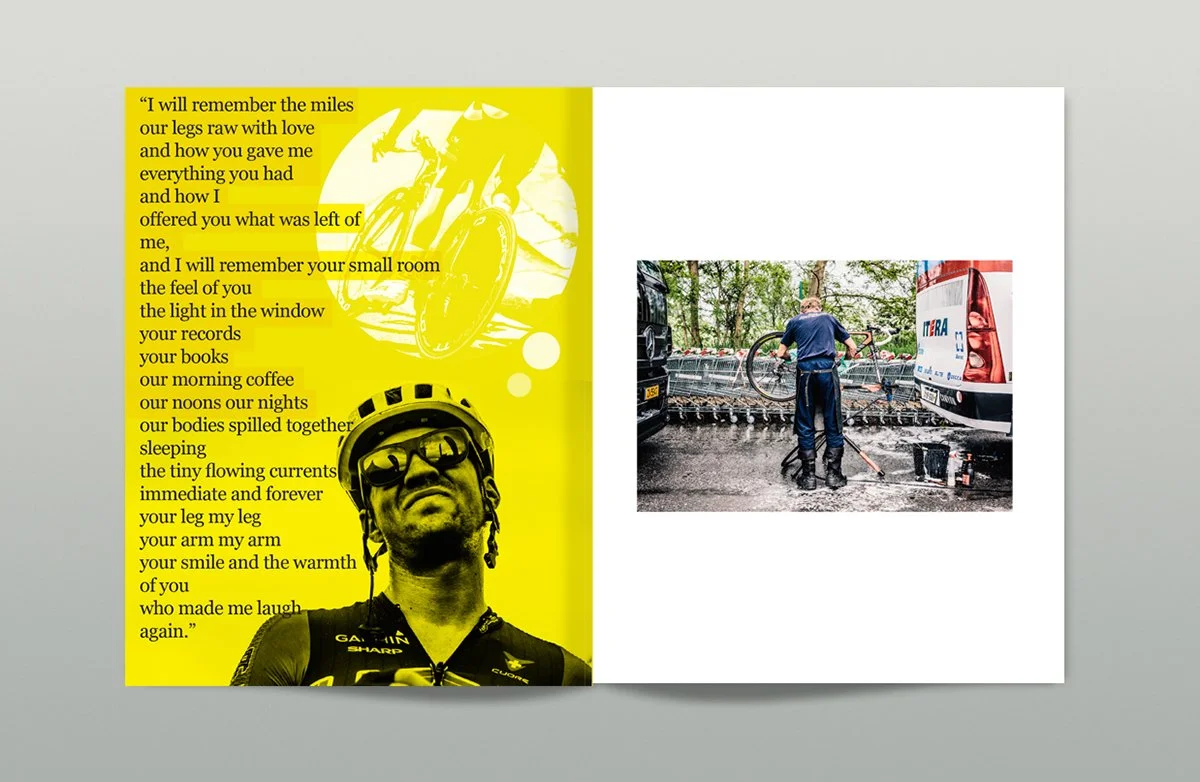 Sample spread from Embrocation
