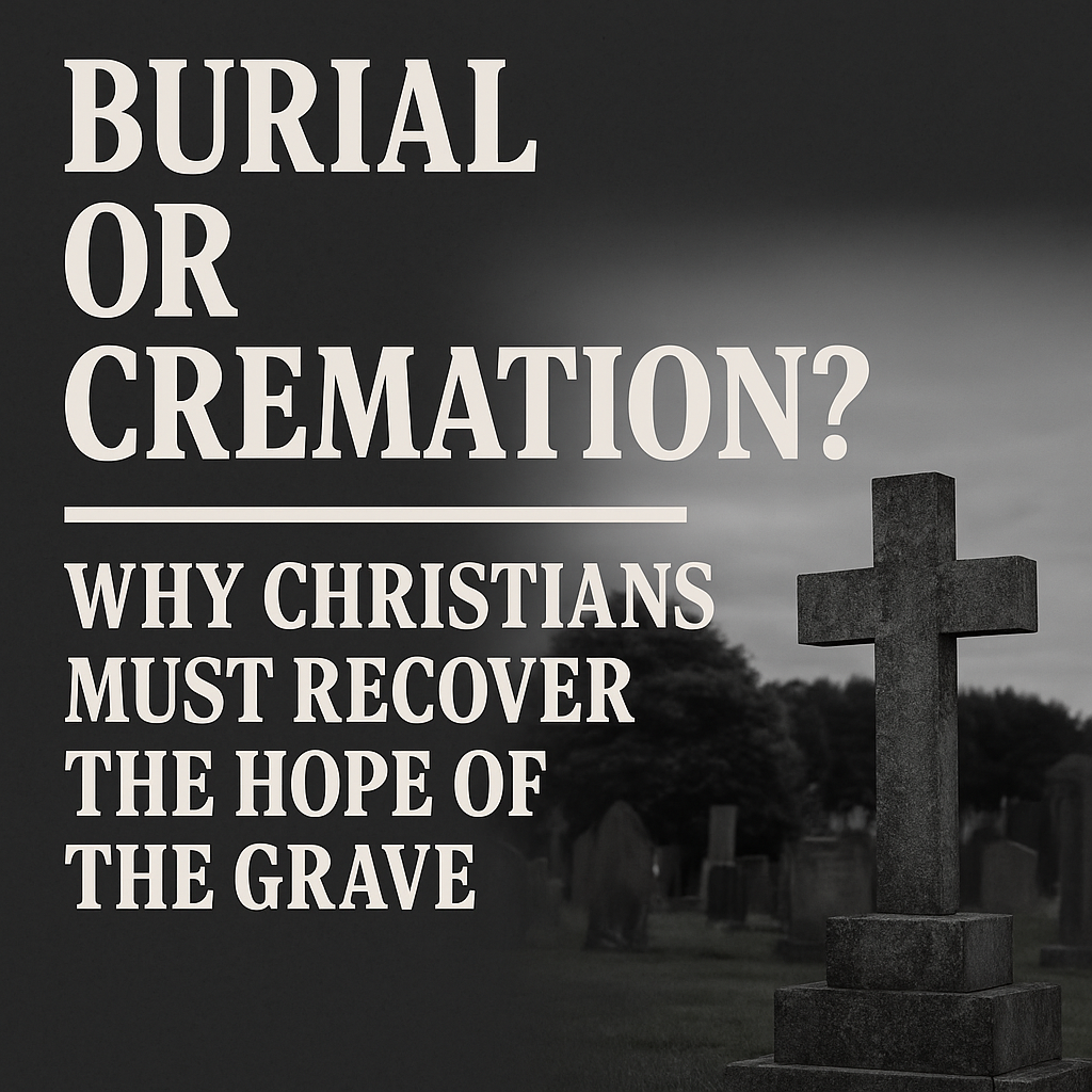 Why Christian Men Should Choose Burial Over Cremation