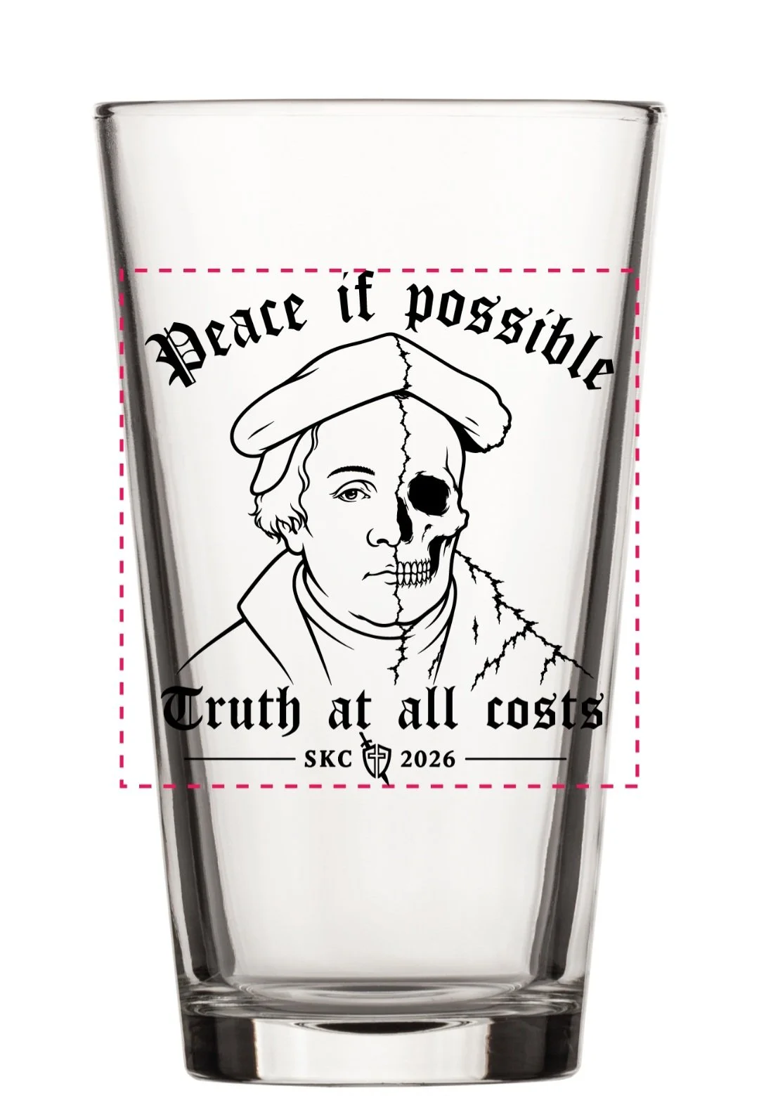Reformation Day Pint Glass