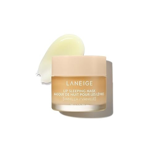 Laneige water sleeping mask for treating dry, chapped lips