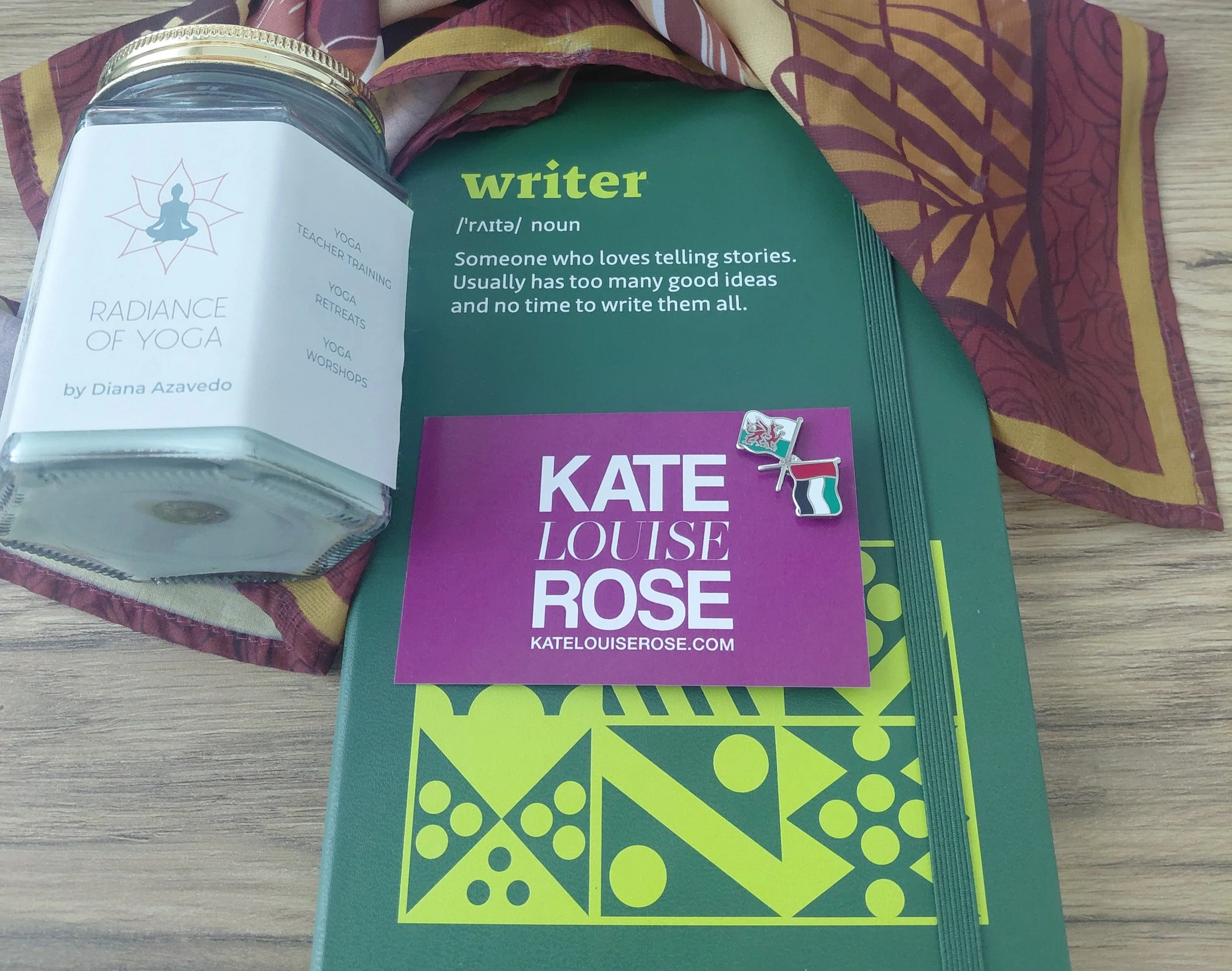 Notebooks, Totes, and Silk: Why Event Merch is My Love Language