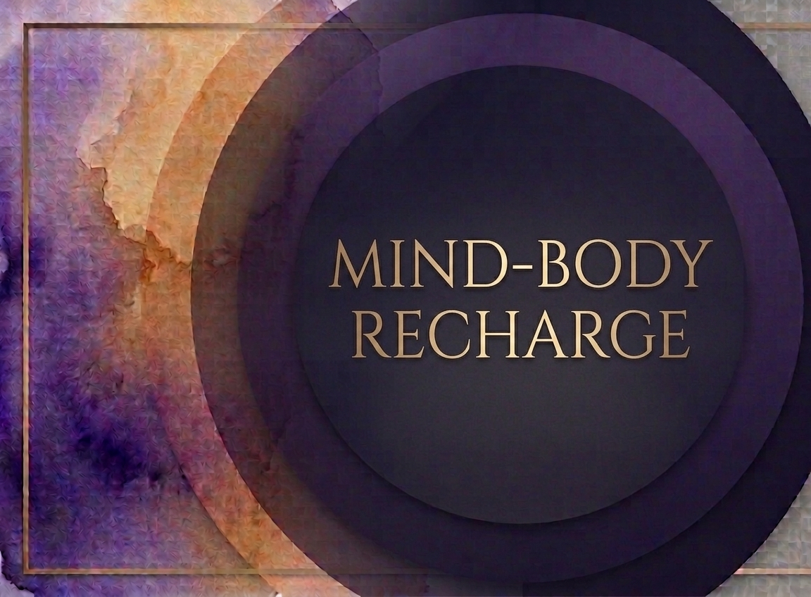 Mind-Body Recharge: yoga, meditation, and intention-setting
