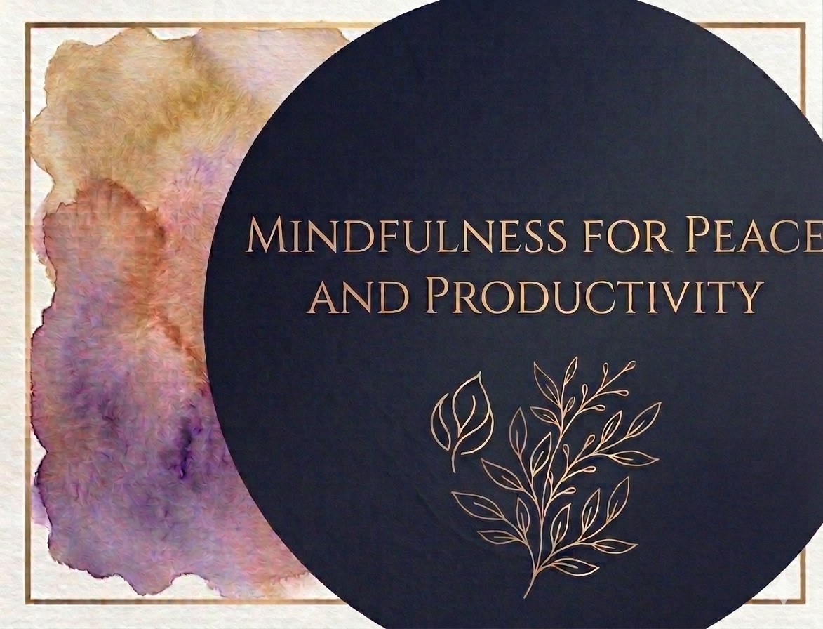 Mindfulness for Peace and Productivity