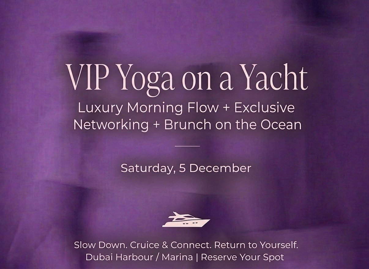 Yoga on a Yacht