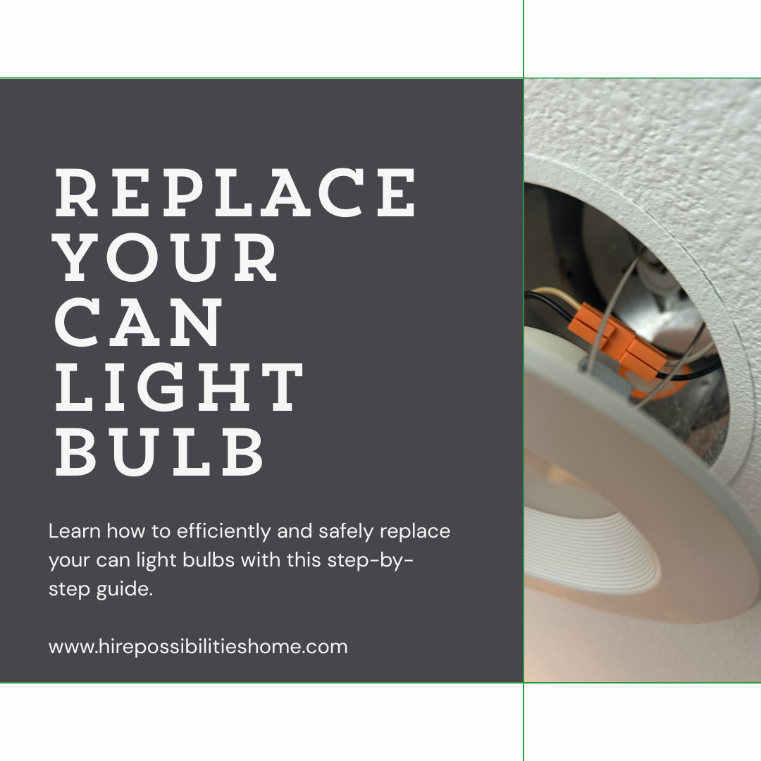 How to Replace a Can Light Bulb (and When to Call a Seattle Handy Person)