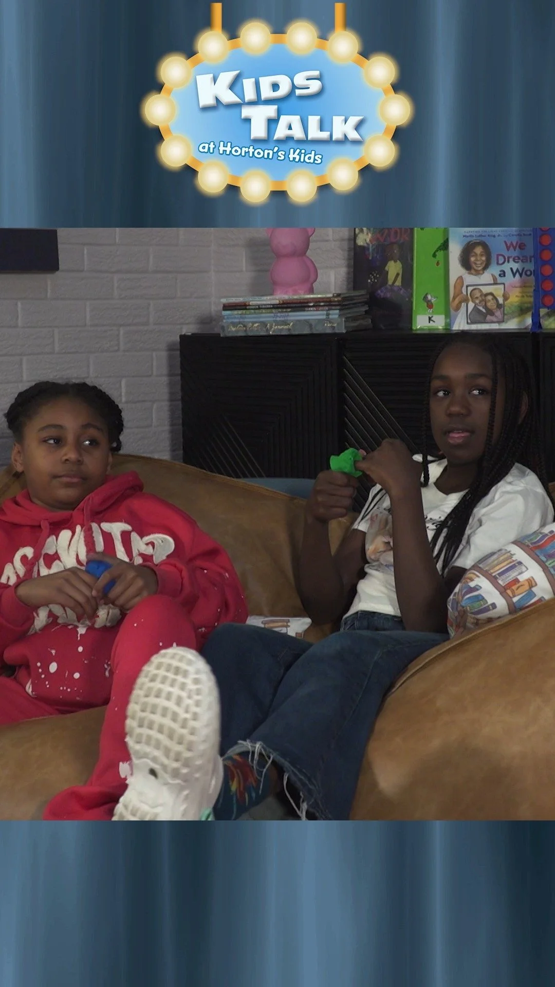 Bloopers Incoming! KIDS TALK premieres May 5th!