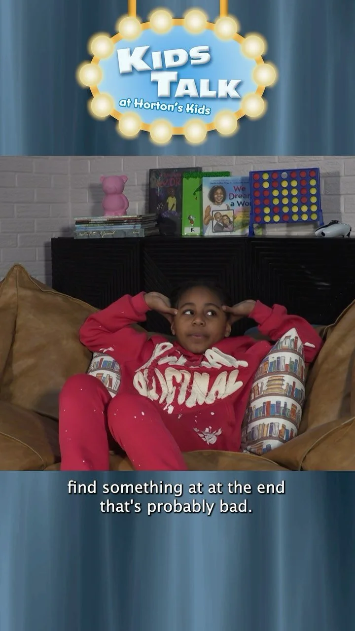 Sage advice from Riyale. KIDS TALK premieres May 5th!