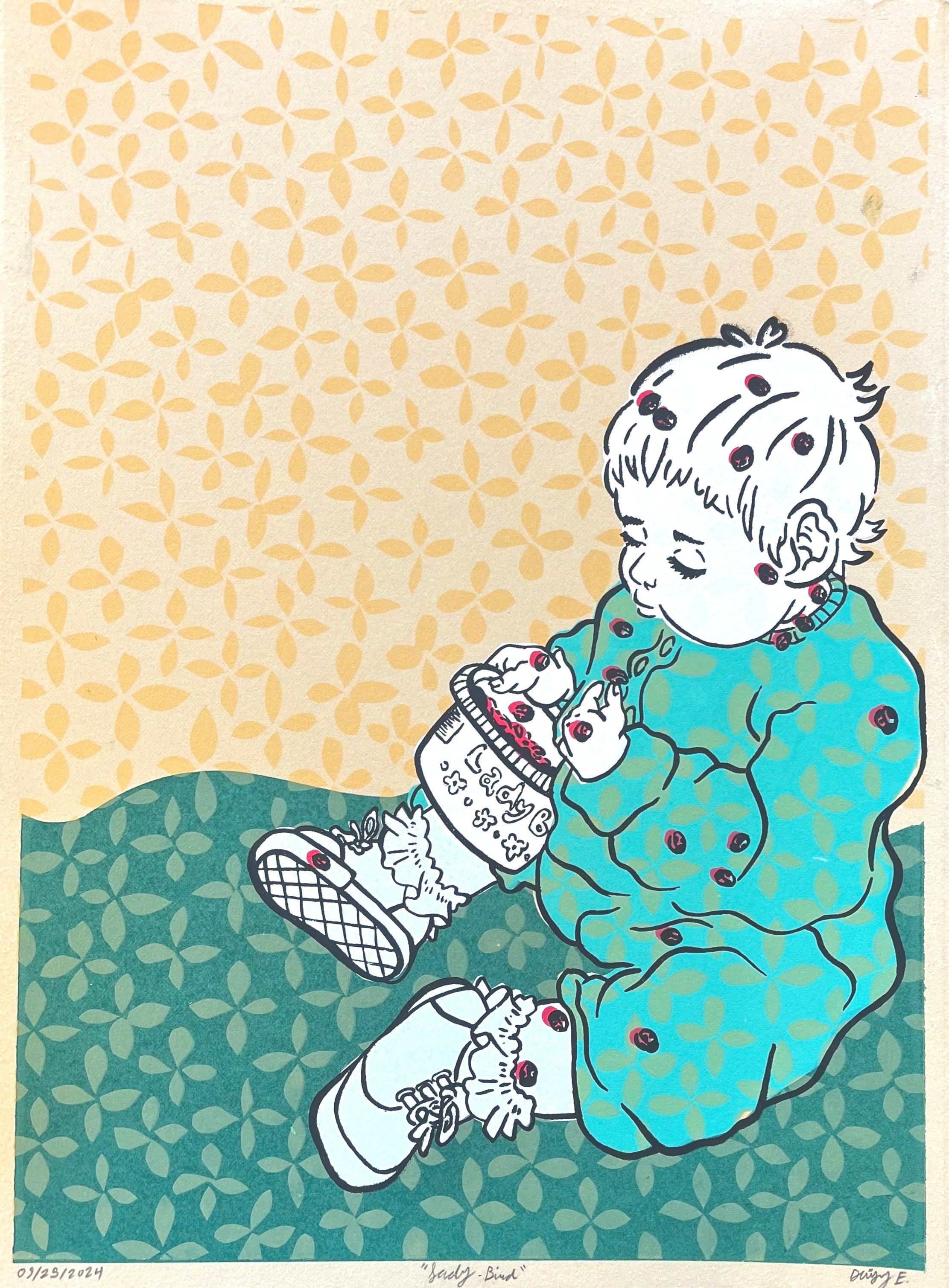 Lady Bird - Screen Print