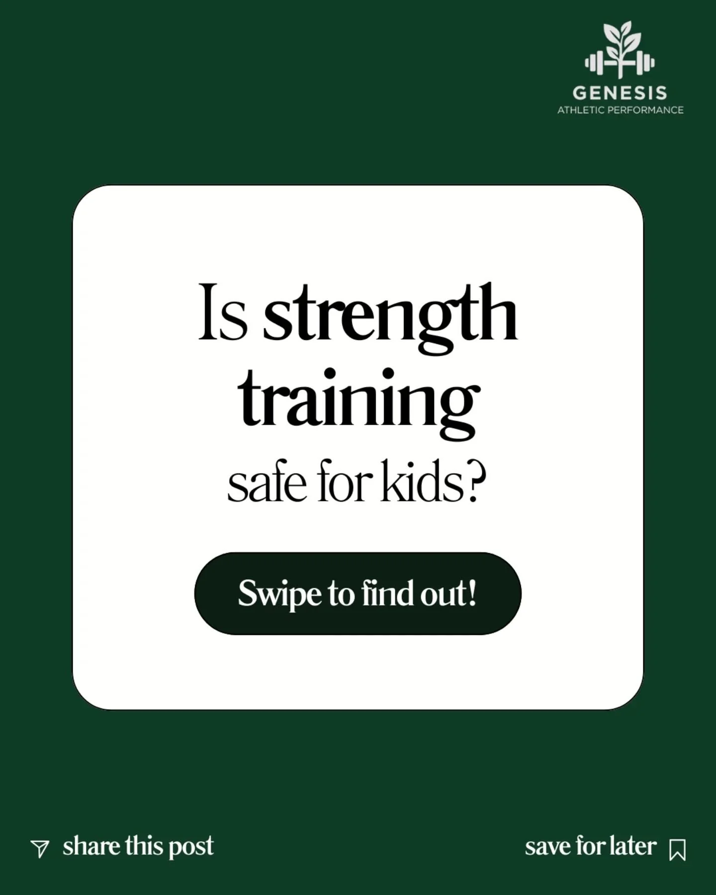 Strength training is a CRUCIAL component of athletic development. Curious about how to start strength training? We'd love to chat! Send us a message to learn more.