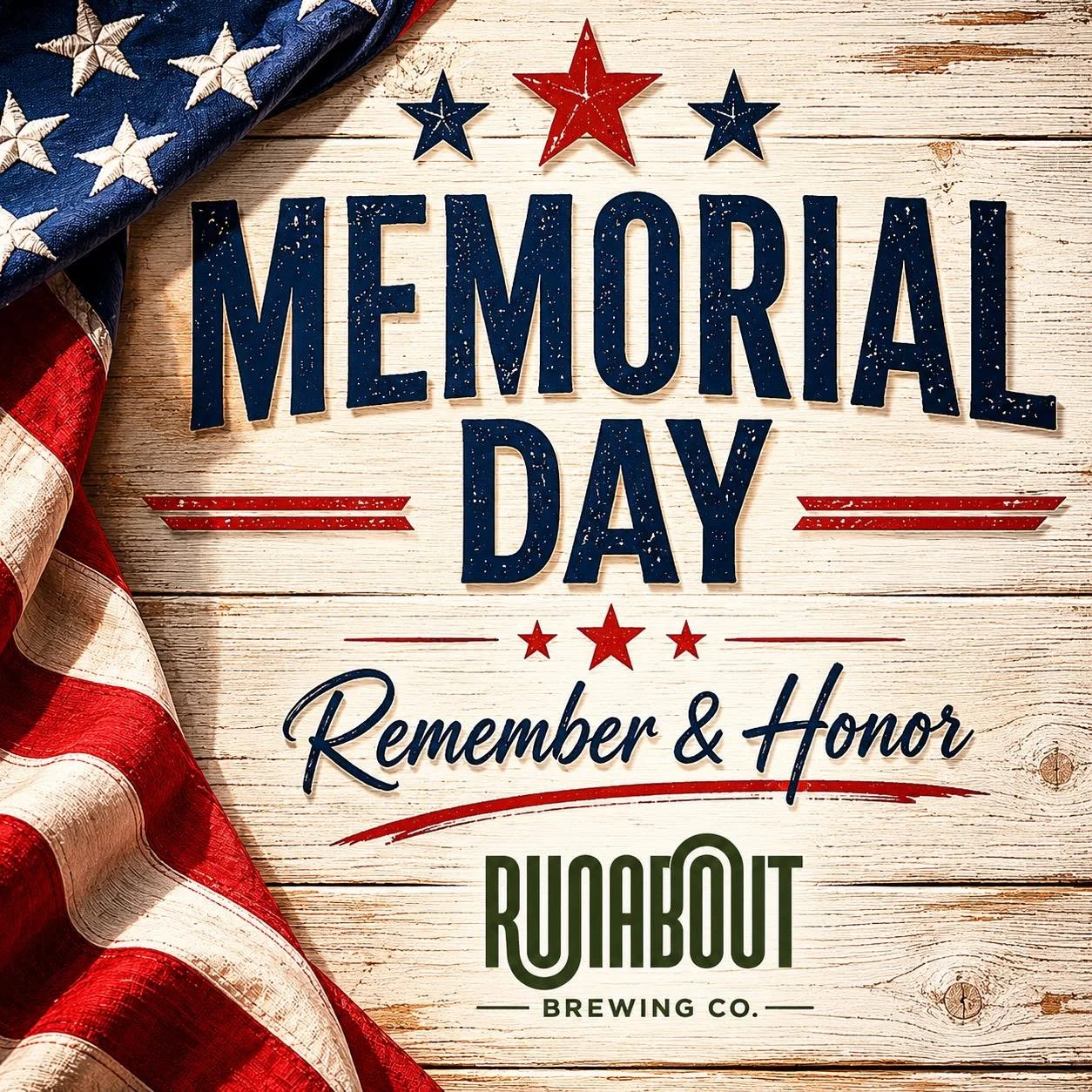 🇺🇸 Memorial Day
Today, we remember and honor the brave men and women who made the ultimate sacrifice in service to our country. Their courage and sacrifice will never be forgotten.

Thank you to everyone who joined us this holiday weekend at Runabo