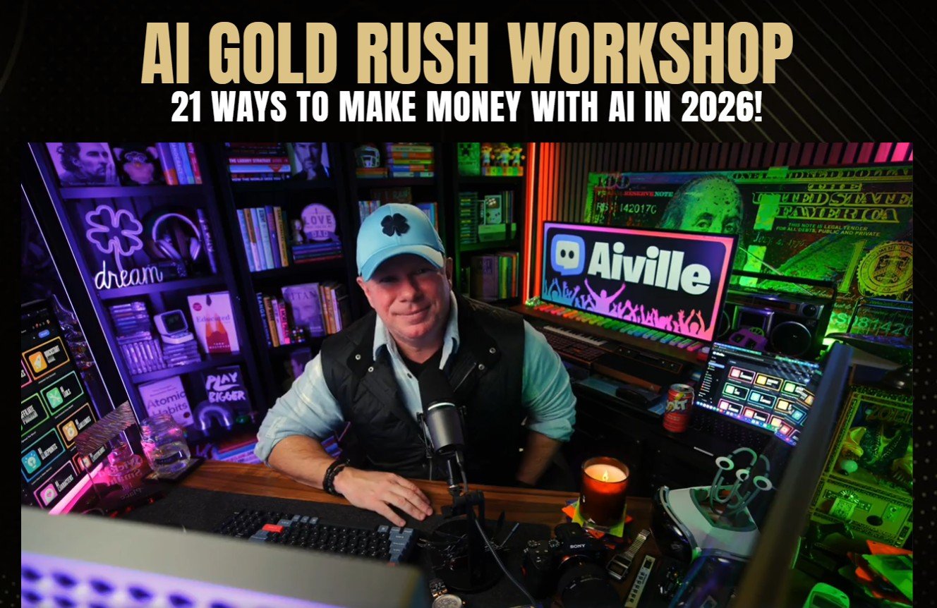 AI Goldrush Workshop: 21 Ways to Make Money with AI in 2026 (Plus the AI Tools I Actually Use at 519Web)