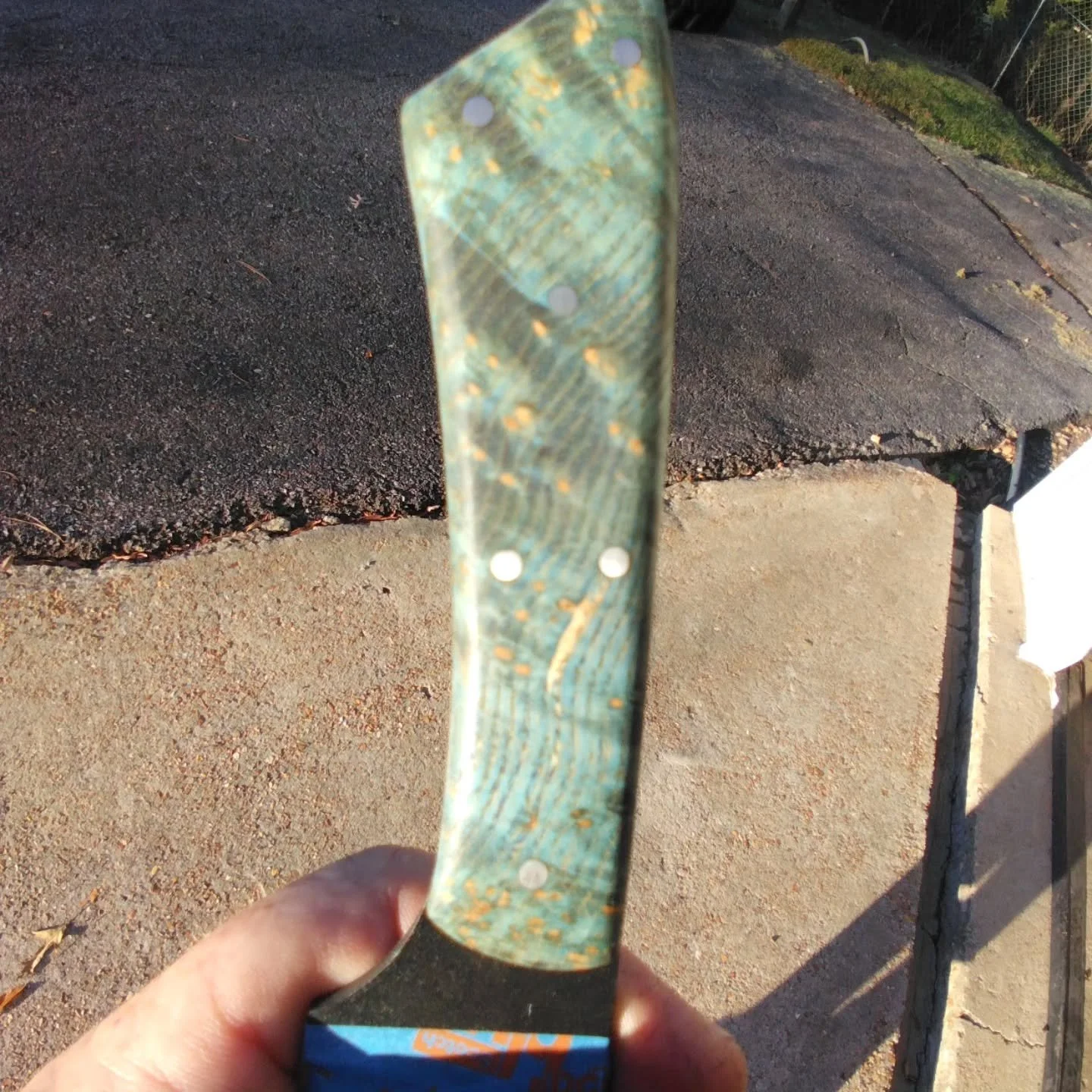 Some beautiful stabilized burls coming up in the next batch.......
#knife #burl #custommade #handmade #handle #blade #stabilized