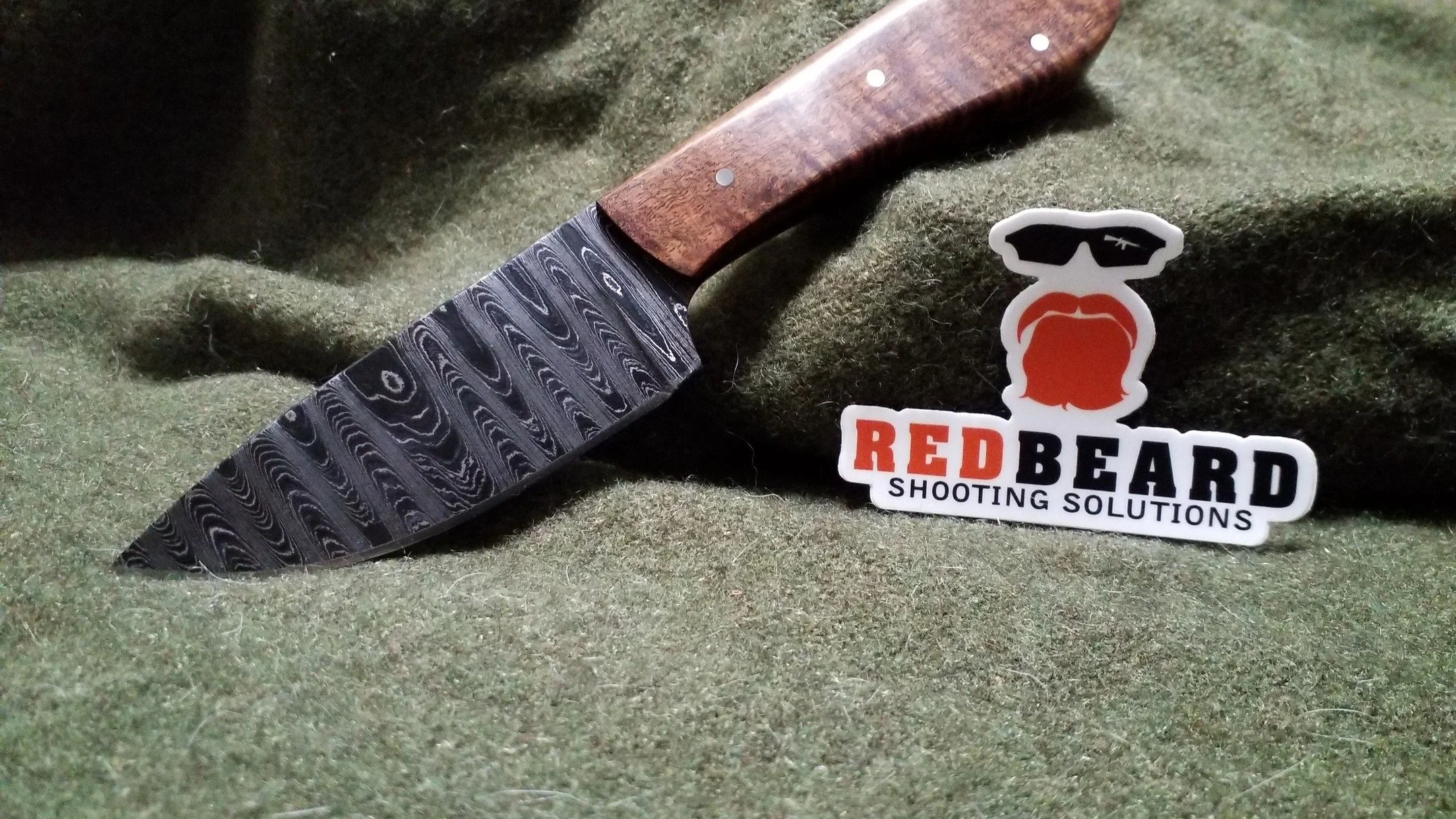 Have 3 Mod2 knives up and one Mod3. The Mod3 is in 416 layer Damascus. All four have some beautiful handles. There's Curly Acacia, Karelian Birch, Maple Burl, and a small piece of Amazonian Ironwood, also known as Cumaru. Two of the Mod2 blades were