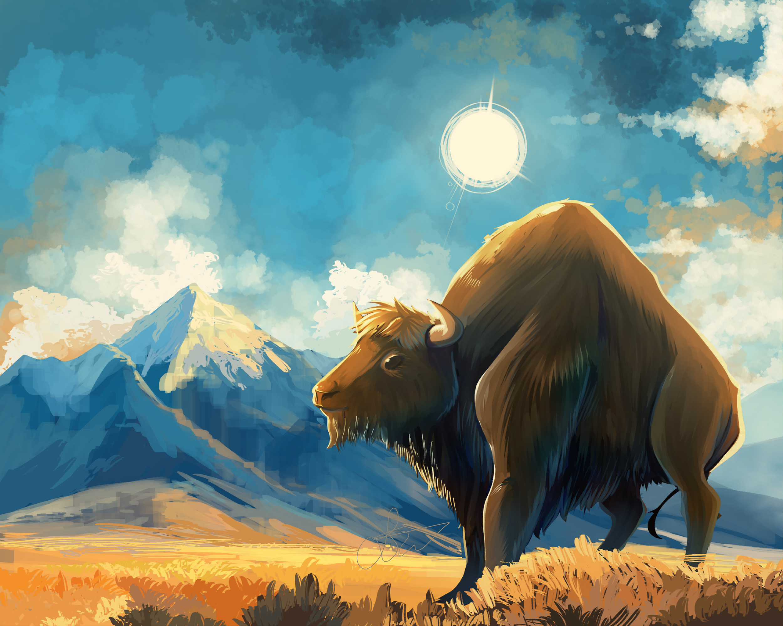 Prairie Noon Print