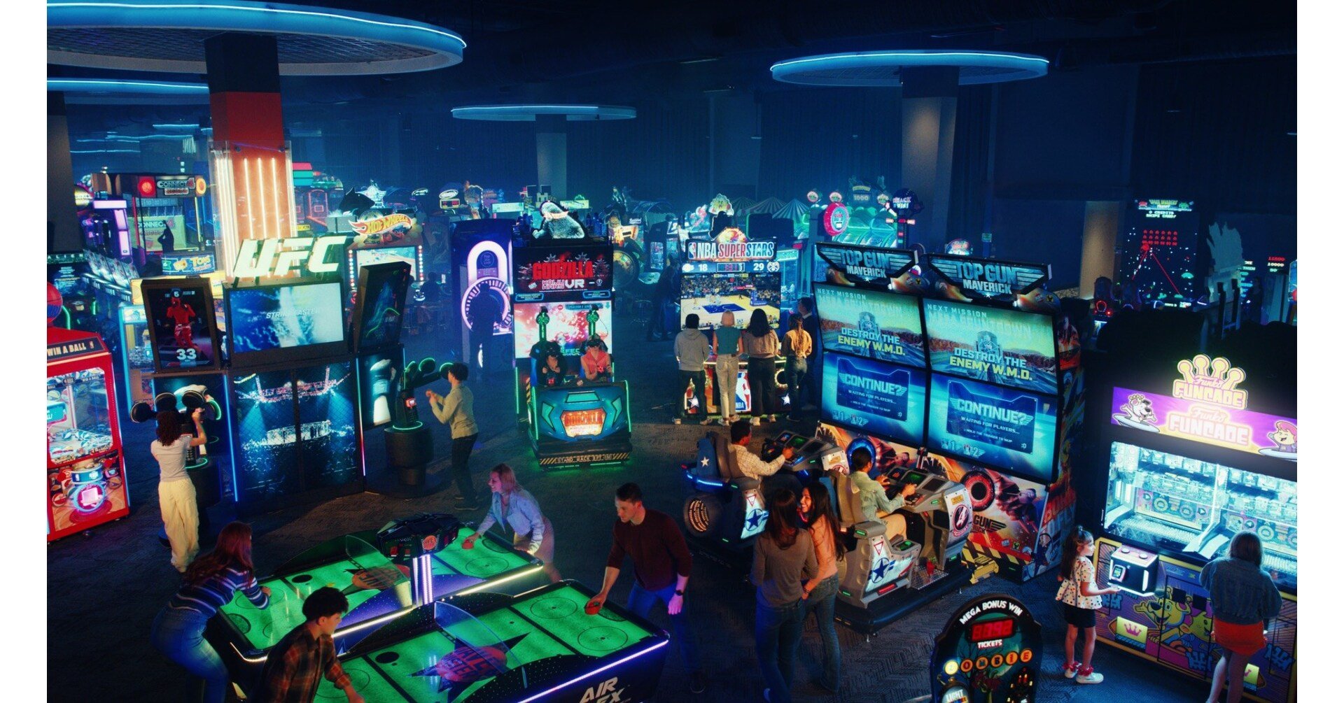 Young Adults outing: Dave &amp; buster’s