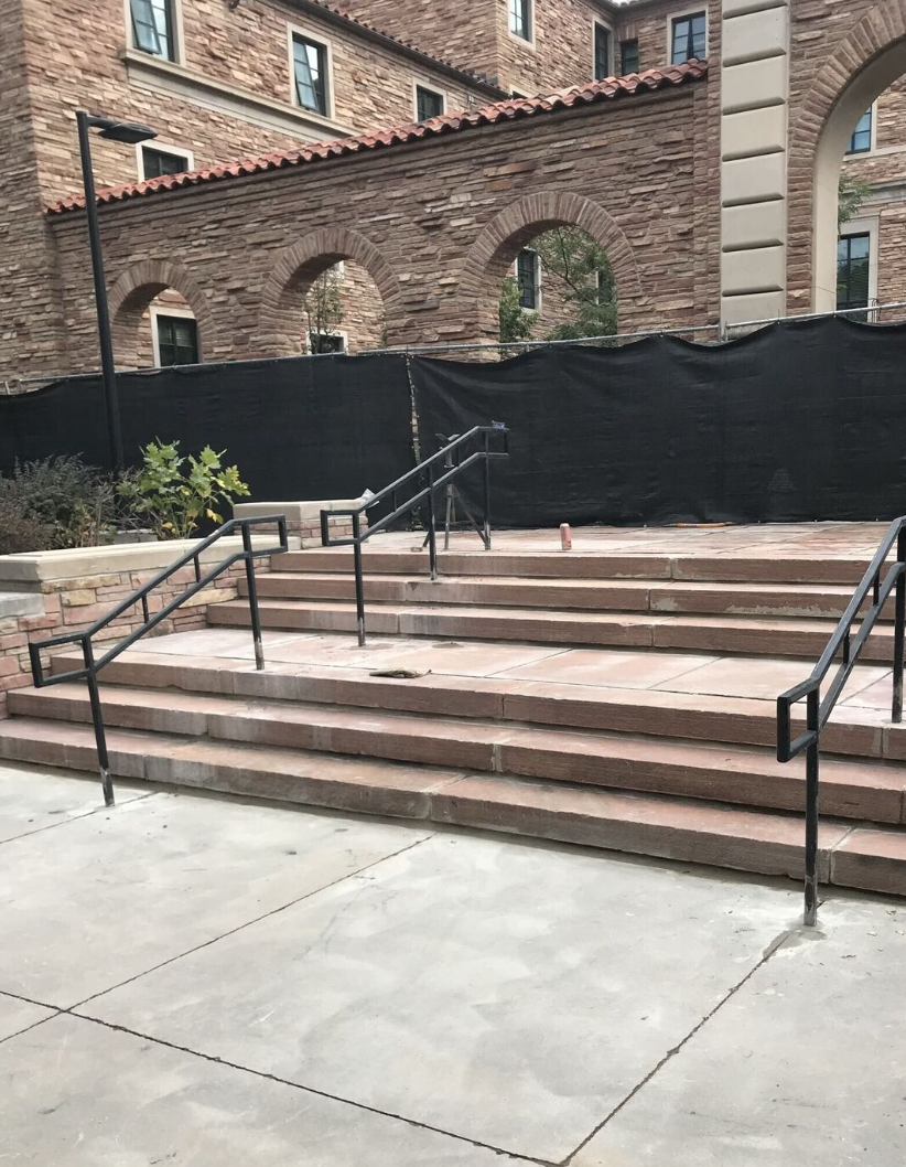CU Boulder Baker Hall Entrance
