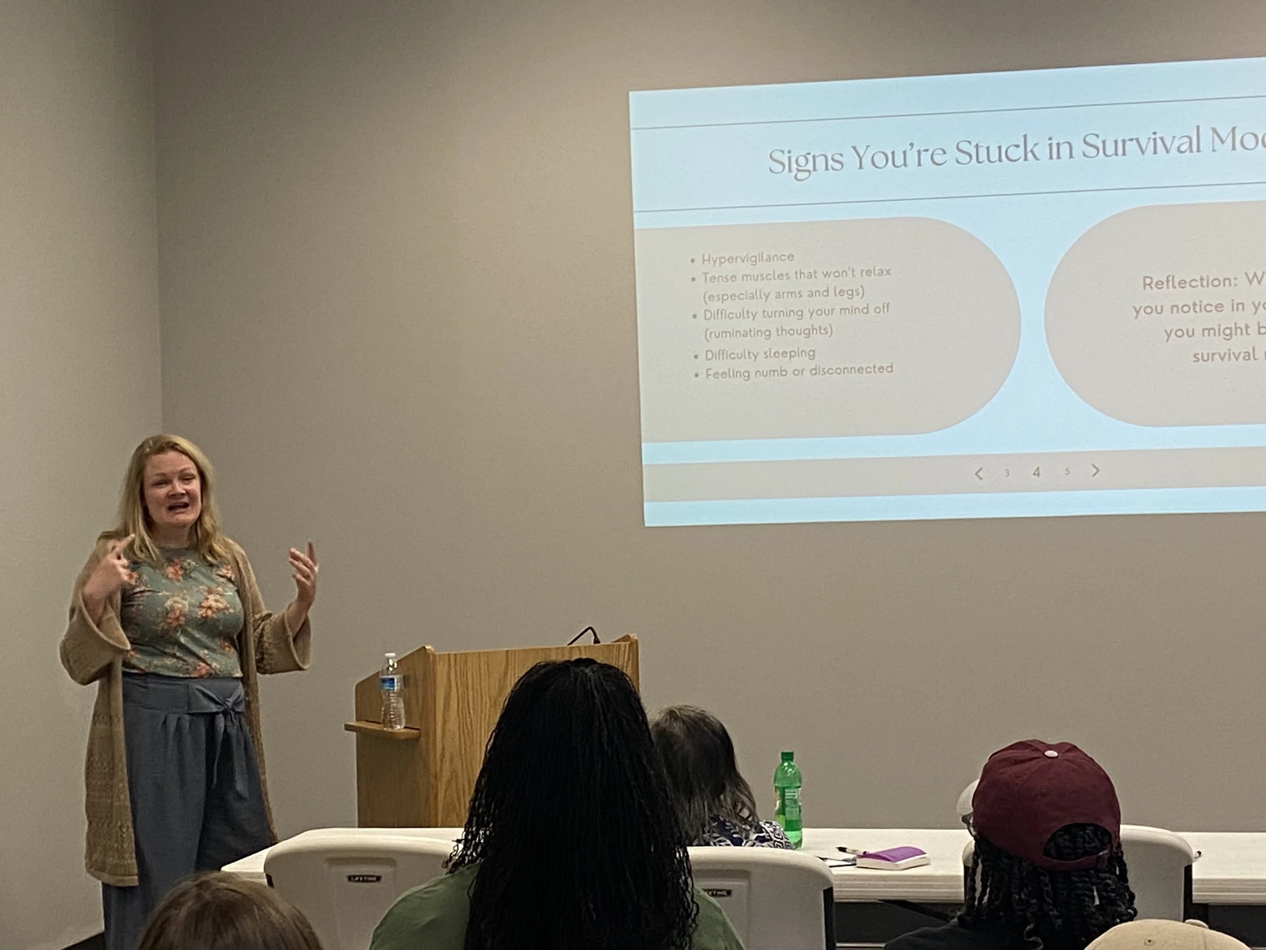Library Presentation on Self Care