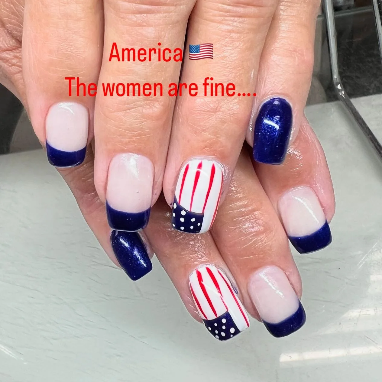 Gonna drop these beauties here for you all to salute 🇺🇸 
❤️🤍💙

#boisenails #meridianidaho #meridianmagazine #idahonailtech #idahostylist