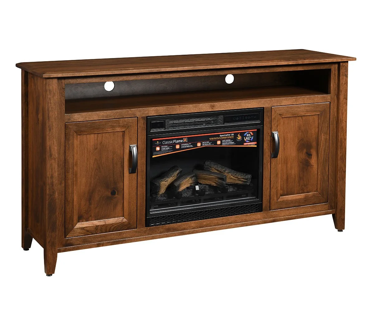 Ventura TV Stand with Fireplace