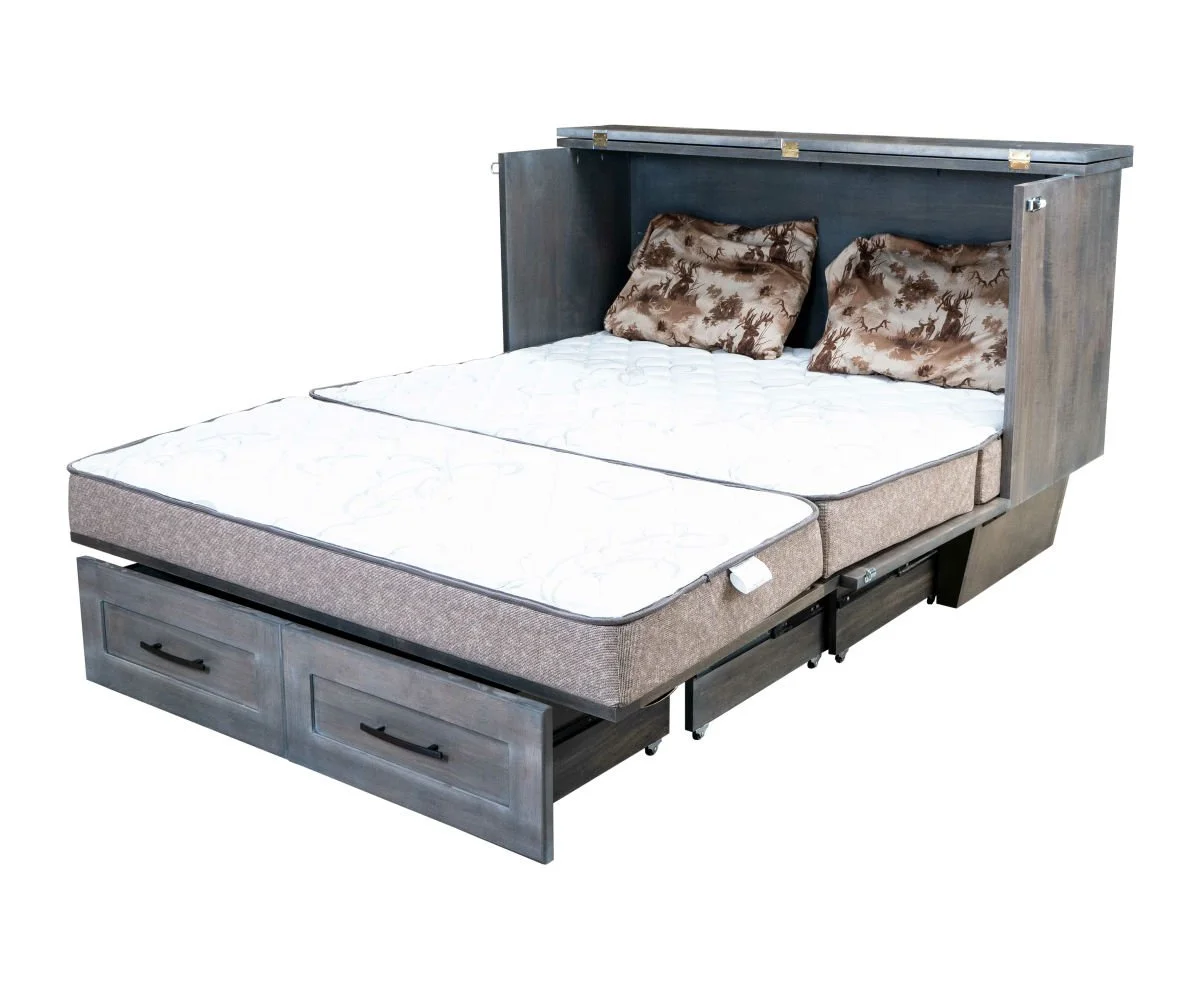 Brown-Maple-Smoke-Stain-Tri-Fold-Dresser-Bed-Shown-With-Mattress.jpg