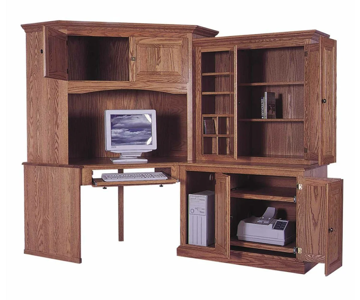 Heirwood Curve Corner Desk