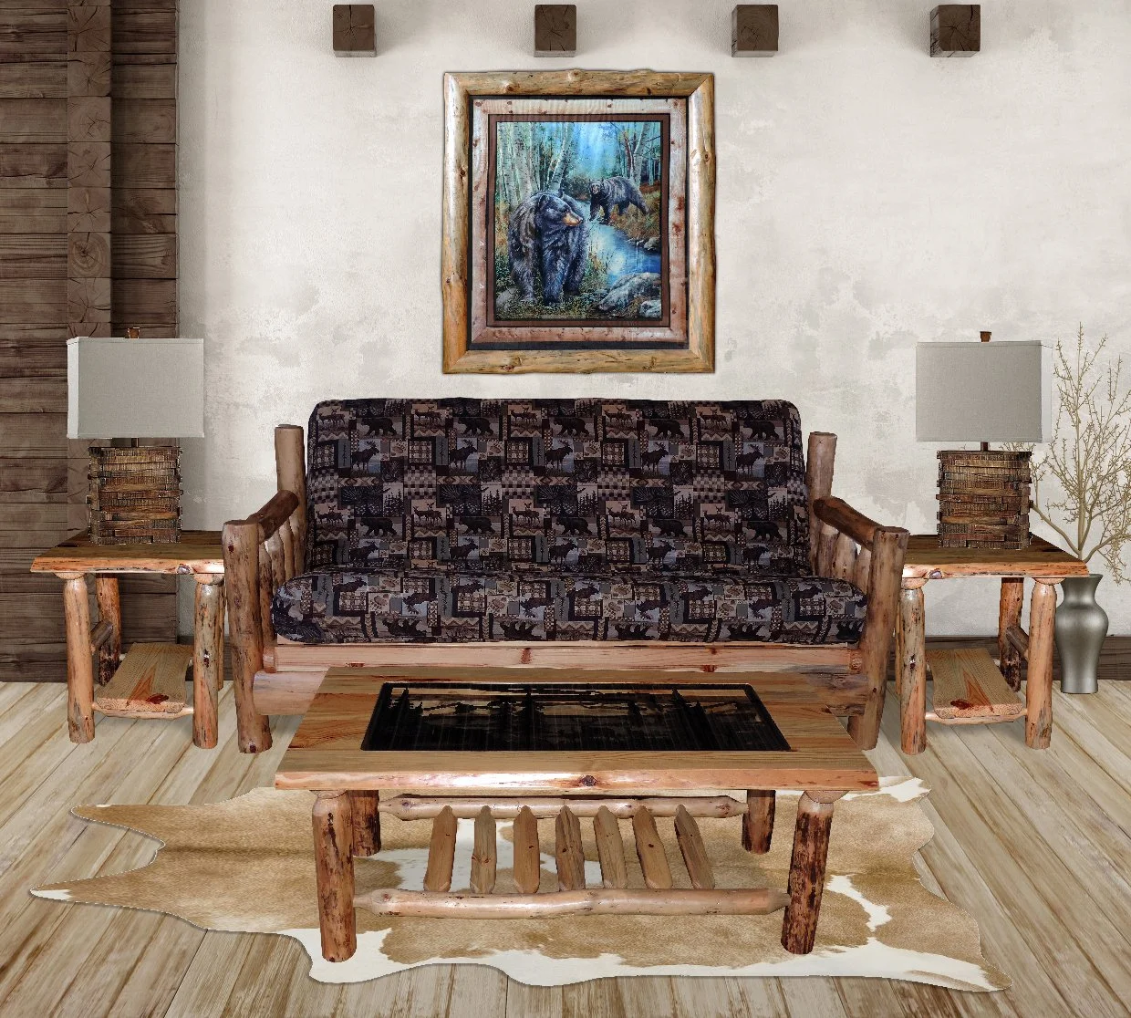 Glasglow Loveseat & Futon