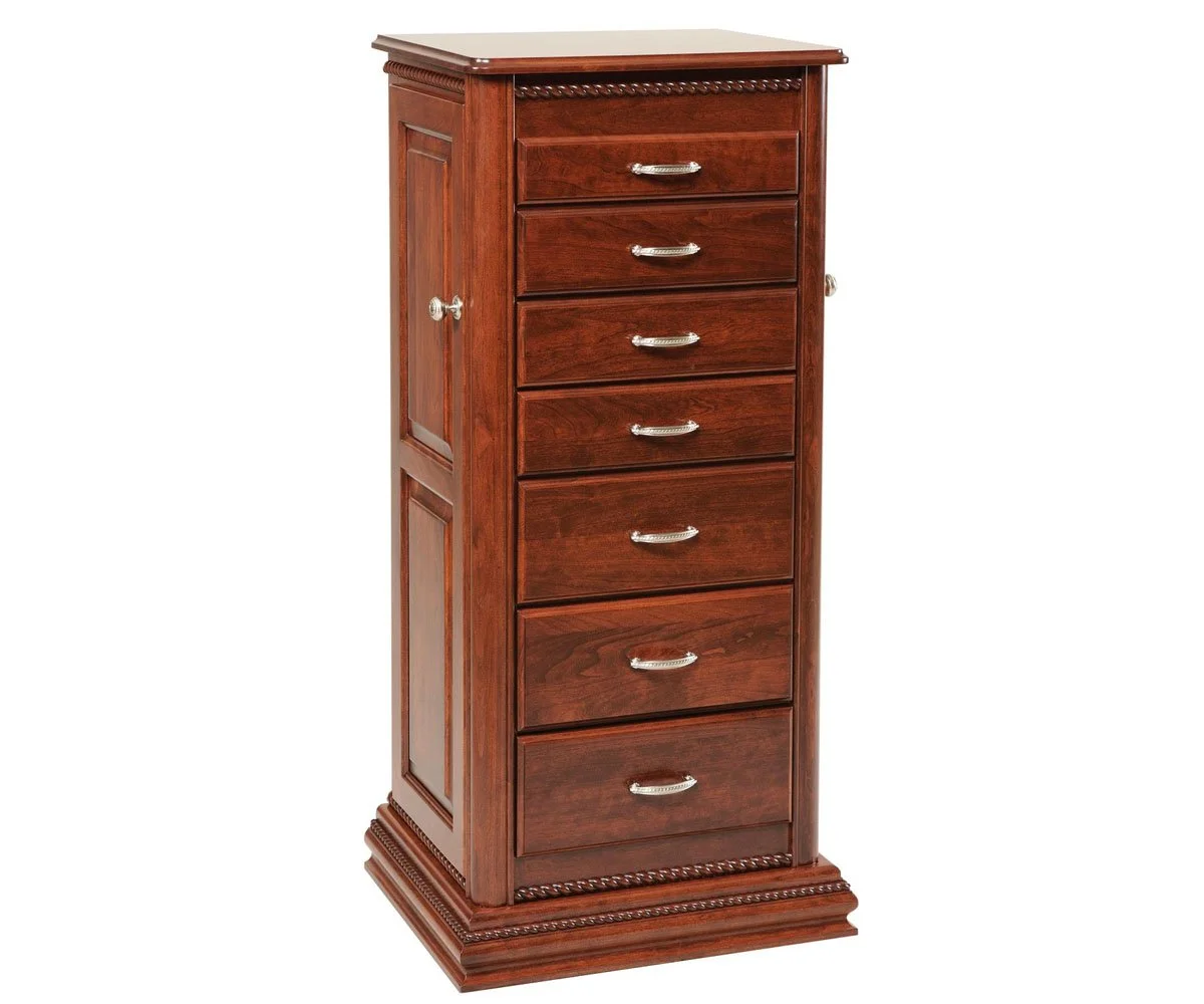 Rope Twist Jewlery Armoire