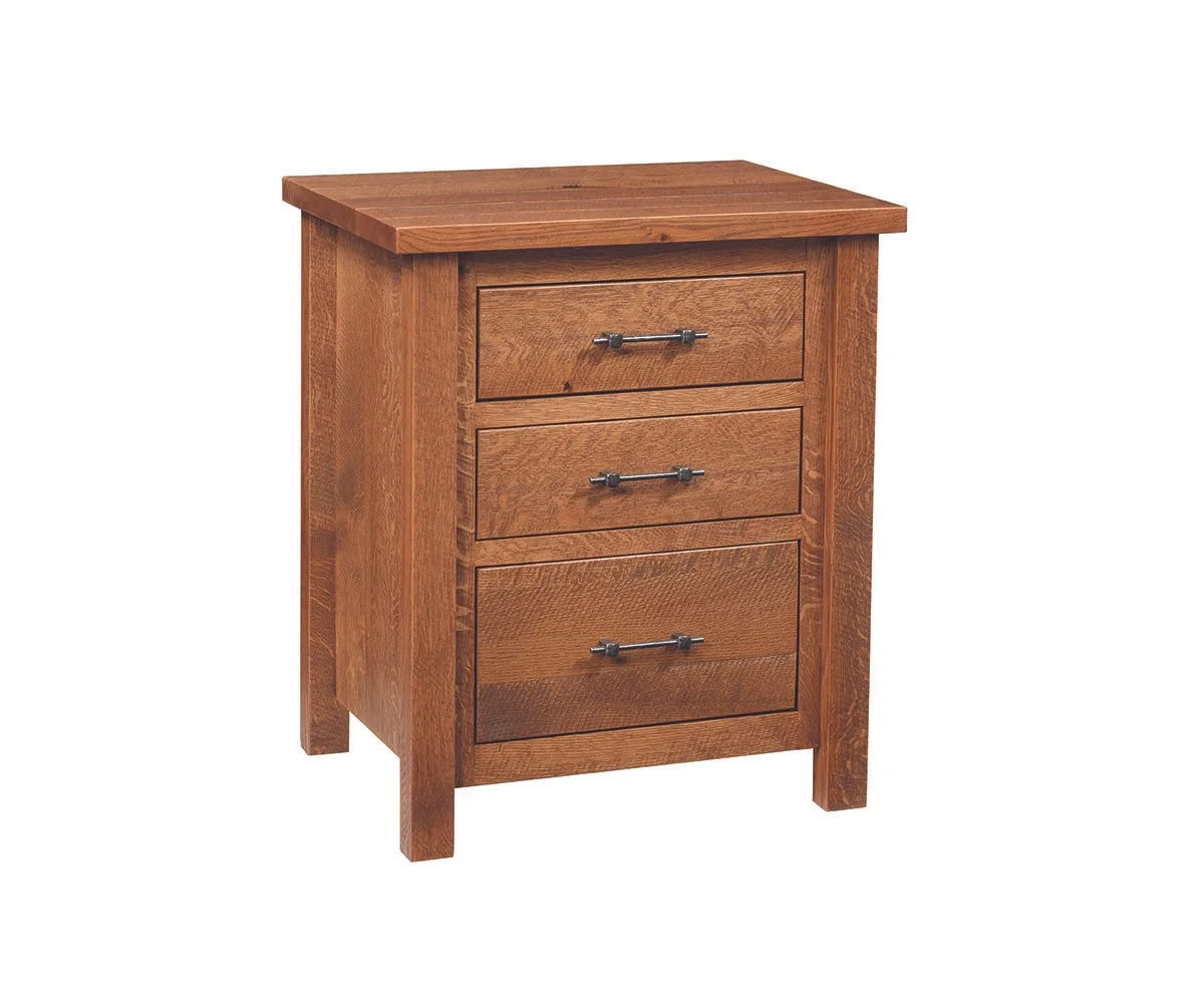 Teton 3-Drawer Nightstand